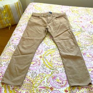 J Crew Men’s camel colored pants.